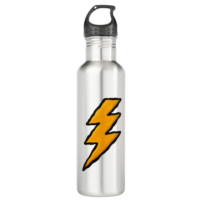 Botella De Agua Lightning bolt (Anverso)