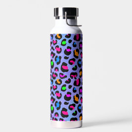 Botella De Agua Lilac Leopard Tumbler