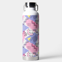 Botella De Agua Lílago rosa activo de Memphis 80