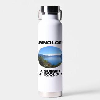 Botella De Agua Limnología Un Subconjunto De La Oceanografía Del L