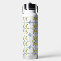 Limón de País Francés con Acuarela Azul