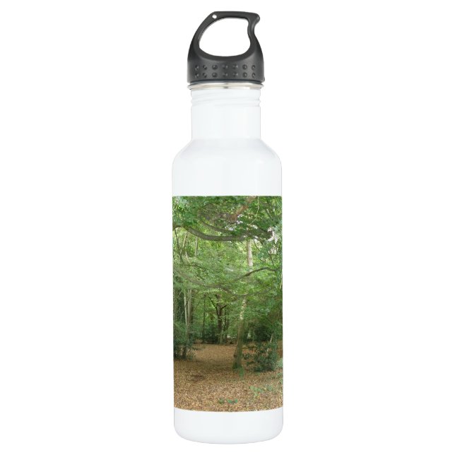 Botella De Agua Limpieza de bosques (Anverso)
