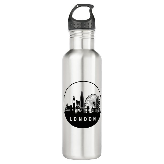 Botella De Agua Línea aérea del Reino Unido (Anverso)