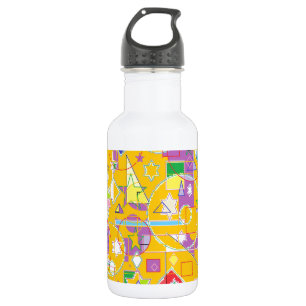 Botella De Agua Línea naranja