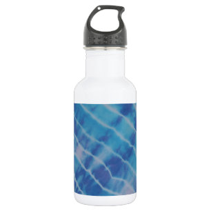 Botella De Agua Líneas de reflexión de rizo de agua