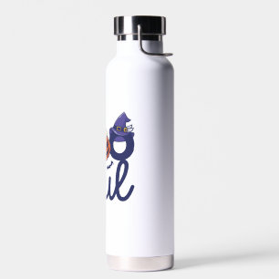 Botella De Agua Linterna de calabaza de unicornio divertido Bootif