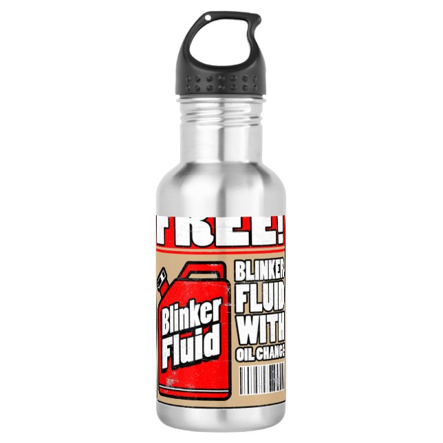 Botella De Agua Líquido mecánico de fluidos de Blinker libre Cargu (Anverso)
