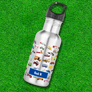 Botella De Agua Little Boy Things That Move Vehicle Cars Kid