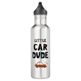 Botella De Agua Little Car Dude First Name Boy