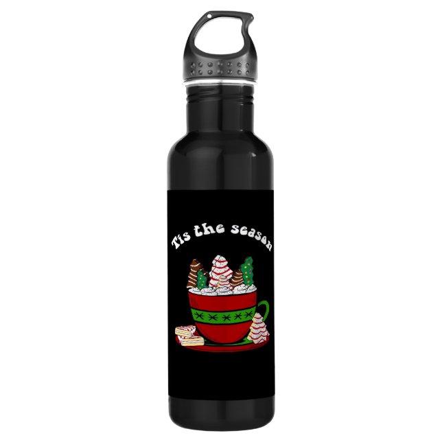 Botella De Agua Little Debbie Tis The Season (Anverso)