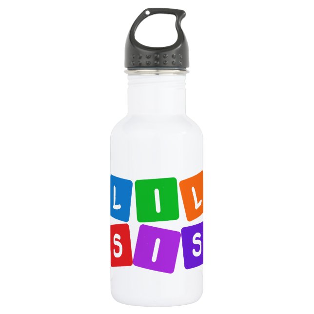 Botella De Agua Little Sis (Anverso)