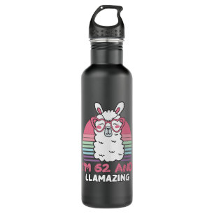 Botella De Agua Llama a cumpleaños número 62 a cumpleaños