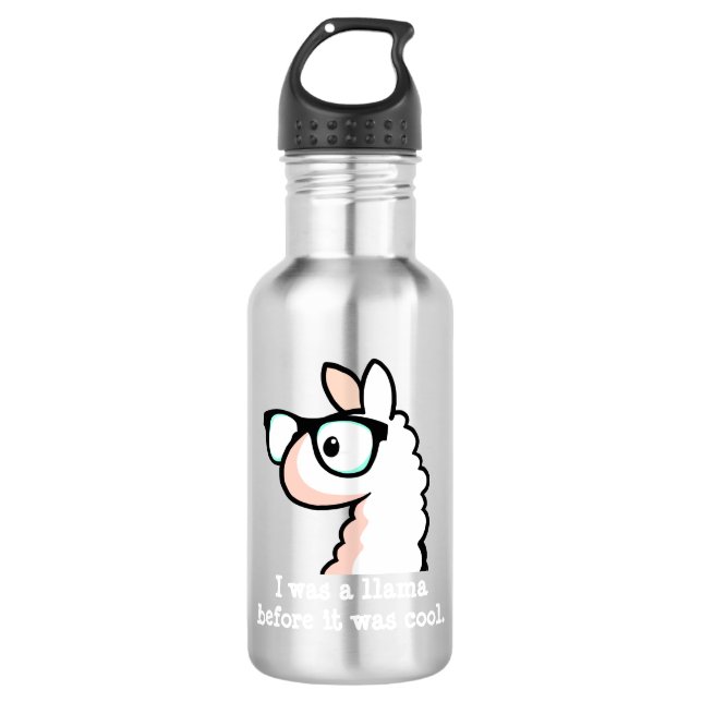 Botella De Agua Llama del inconformista (Anverso)