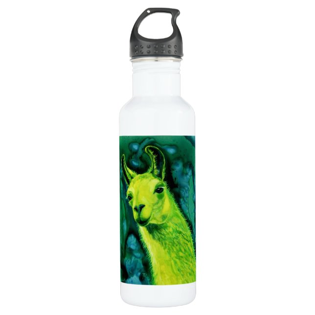 Botella De Agua Llama - "llama de Llemon-Llime " (Anverso)