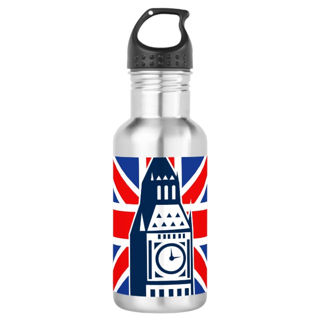 Botella De Agua Llamada de Londres (Anverso)
