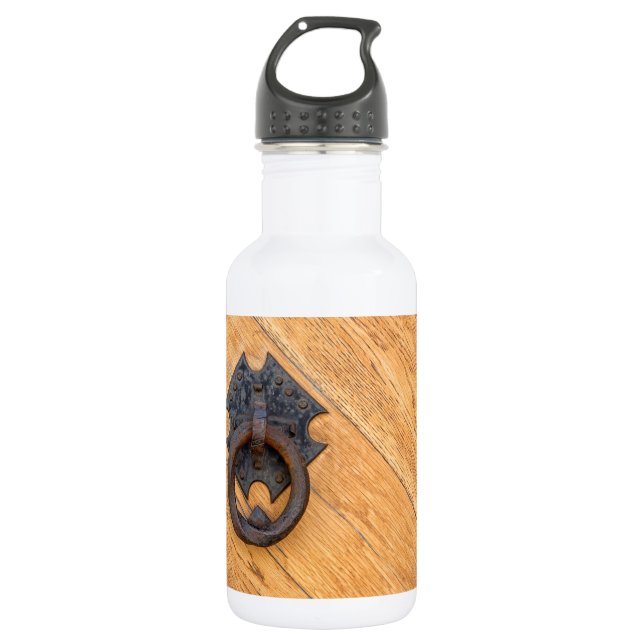 Botella De Agua Llamador de puerta antigua (Anverso)