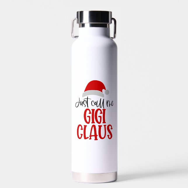 Botella De Agua Llámame Gigi Claus-56374 (Delantero)