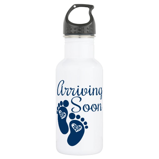Botella De Agua Llegando pronto (Anverso)