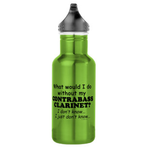 Botella De Agua Lo Que Haría, Contrabass Clarinet