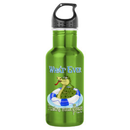 Botella De Agua Lo que sea que flote tu serpiente