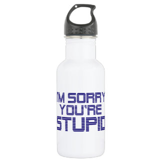 Botella De Agua Lo siento Ice