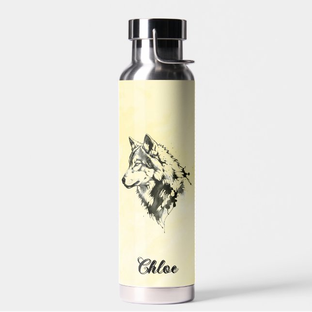 Botella De Agua Lobo (Izquierdo)