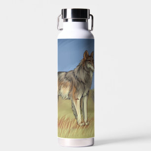 Botella De Agua Lobo mexicano