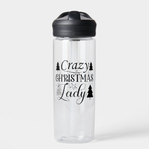 Botella De Agua Locos Navidades Lady-45322