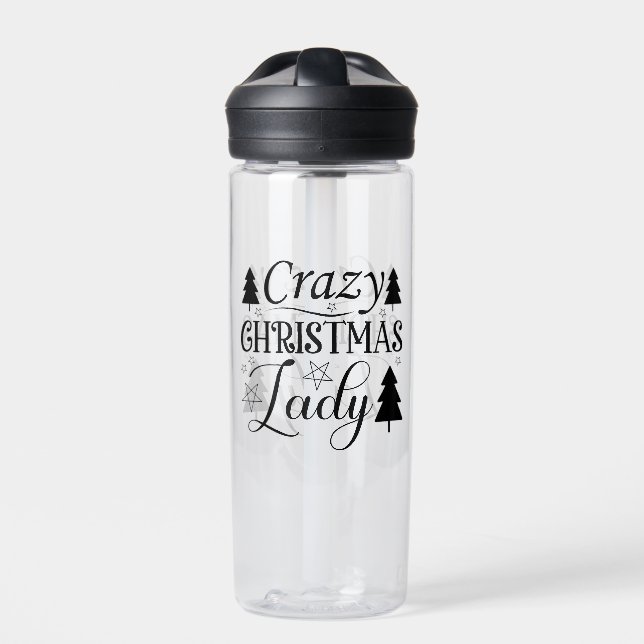Botella De Agua Locos Navidades Lady-45322 (Delante)