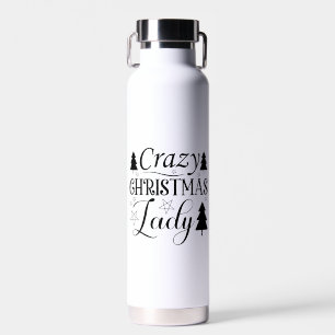 Botella De Agua Locos Navidades Lady-45322