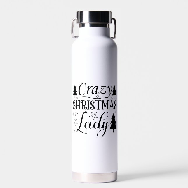 Botella De Agua Locos Navidades Lady-45322 (Delantero)