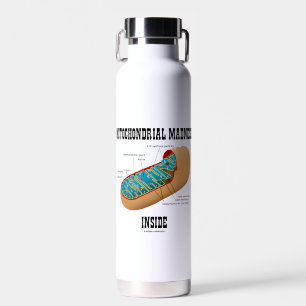 Botella De Agua Locura Mitocondrial Dentro Biología Mitocondrial