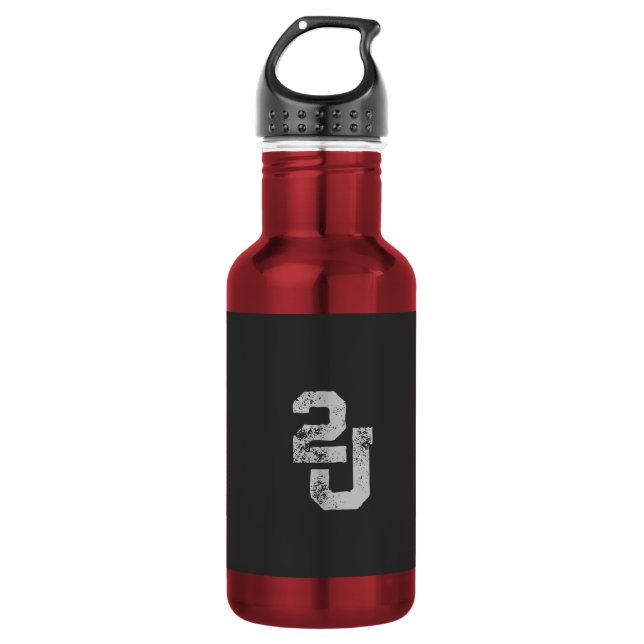 Botella De Agua Logo '2J' (Anverso)