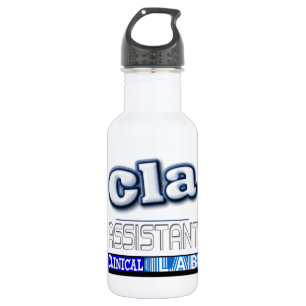 BOTELLA DE AGUA LOGO CLA - LABORATORIO CLÍNICO ASISTENTE