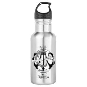 Botella De Agua Logo de la Confederación Internacional de Asisten