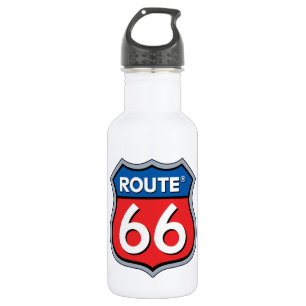 Botella De Agua Logo de la ruta 66