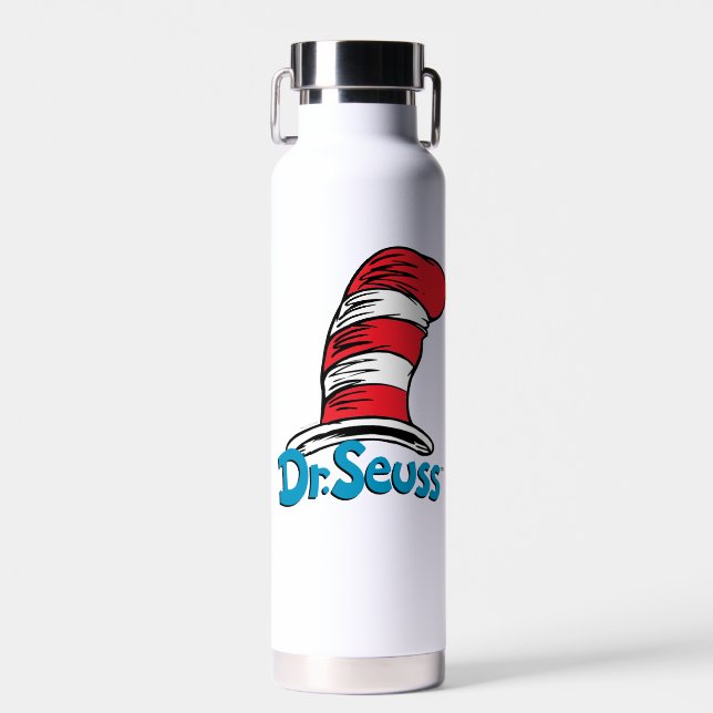 Botella De Agua Logo de sombrero de Dr. Seuss (Delantero)
