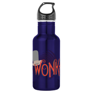 Botella De Agua Logo de Wonka Spiral