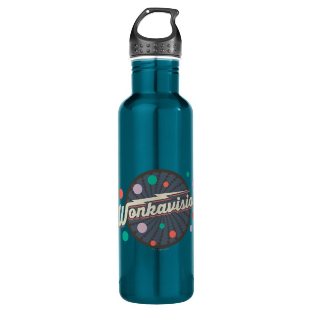 Botella De Agua Logo de Wonkavision (Anverso)