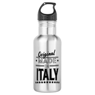 Botella De Agua Logo original hecho en Italia