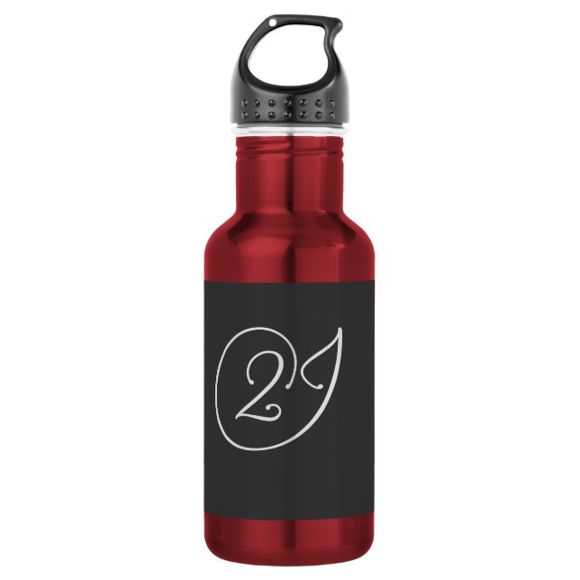 Botella De Agua Logotipo '2J' (Anverso)