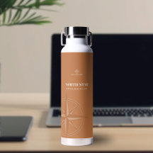Logotipo de Compass Mental Health en ámbar cálido