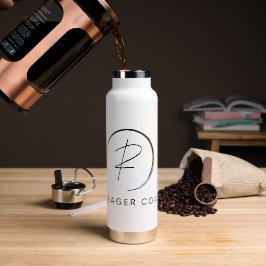 Botella De Agua Logotipo de firma de coaching de Russ Yeager
