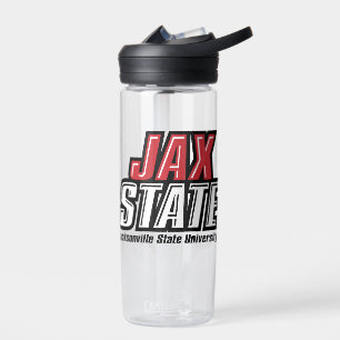 Botella De Agua Logotipo de Jacksonville State University JAX STAT