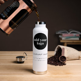 Botella De Agua Logotipo de la moderna compañía de Personalizados 