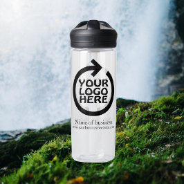 Botella De Agua Logotipo de negocio personalizado