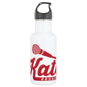 Botella De Agua Logotipo del Karaoke de Kato