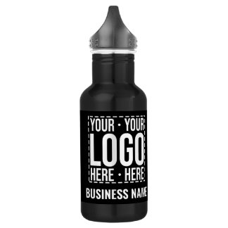Botella De Agua Logotipo Empresarial Personalizado Empresa Corpora