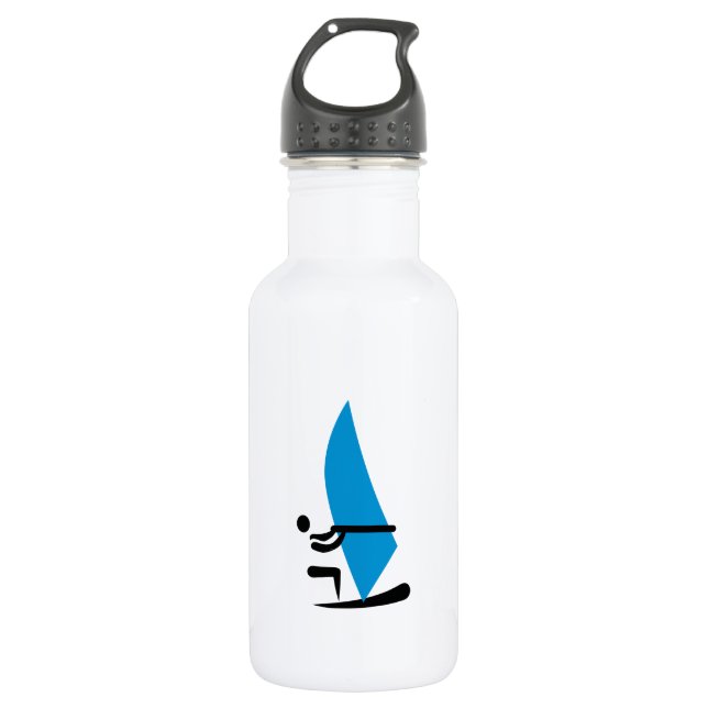 Botella De Agua Logotipo Windsurfing (Anverso)