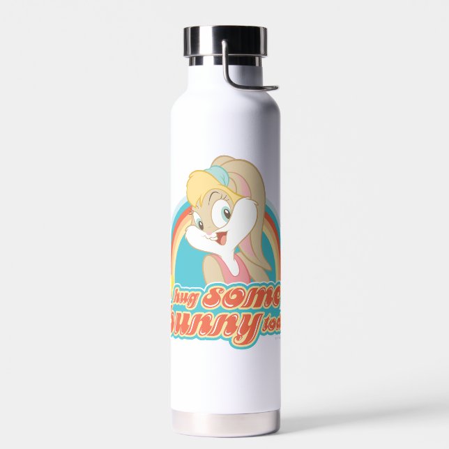 Botella De Agua Lola Bunny Abraza A Algunos Conejitos Hoy (Izquierdo)